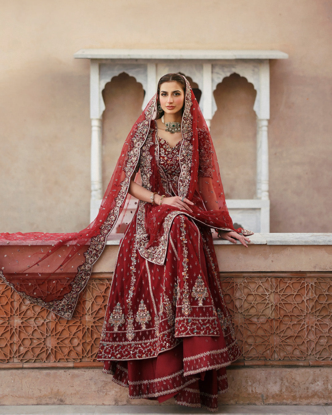 Faiza Saqlain | Averia Bridals | Zelia by Faiza Saqlain - Designer Dress  - Type : Ladies Clothes - Available at Libayah - 100% Original 
