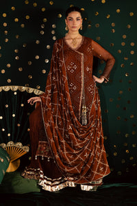 Nureh | Mukeshkari Formals | MK-19 - Designer Dress - Type : Ladies Clothes - Available at Libayah - 100% Original