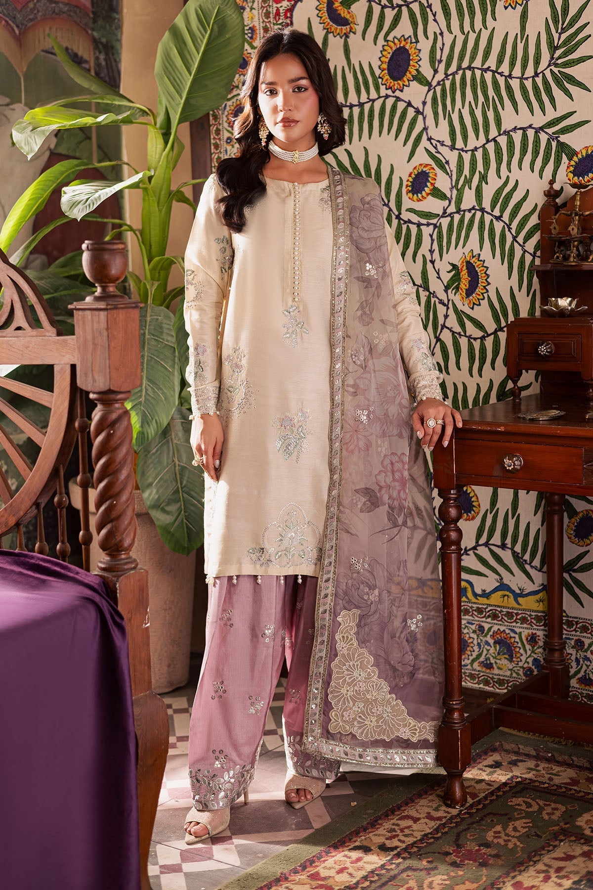 Nureh | Nur Mahal | NE-194 by Nureh - Designer Dress - Type : Ladies Clothes - Available at Libayah - 100% Original 