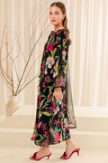 Farasha | Printed Essentials | Ebony Passion by Farasha - Designer Dress - Type: Ladies Clothes - Available at Libayah - 100% Original