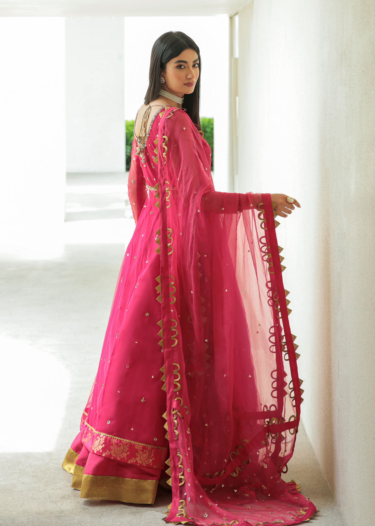 Purple Haze Pret Studio | Apsara Formals | Rose Pink Pashwas by Purple Haze - Designer Dress - Type: Ladies Clothes - Available at Libayah - 100% Original