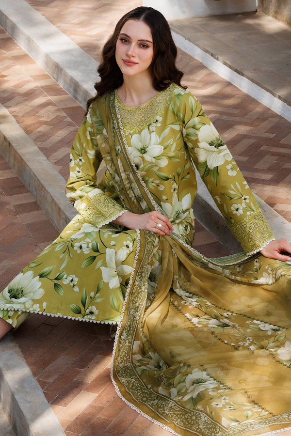 Farasha | Printed Essentials | Marigold Haze by Farasha - Designer Dress - Type: Ladies Clothes - Available at Libayah - 100% Original