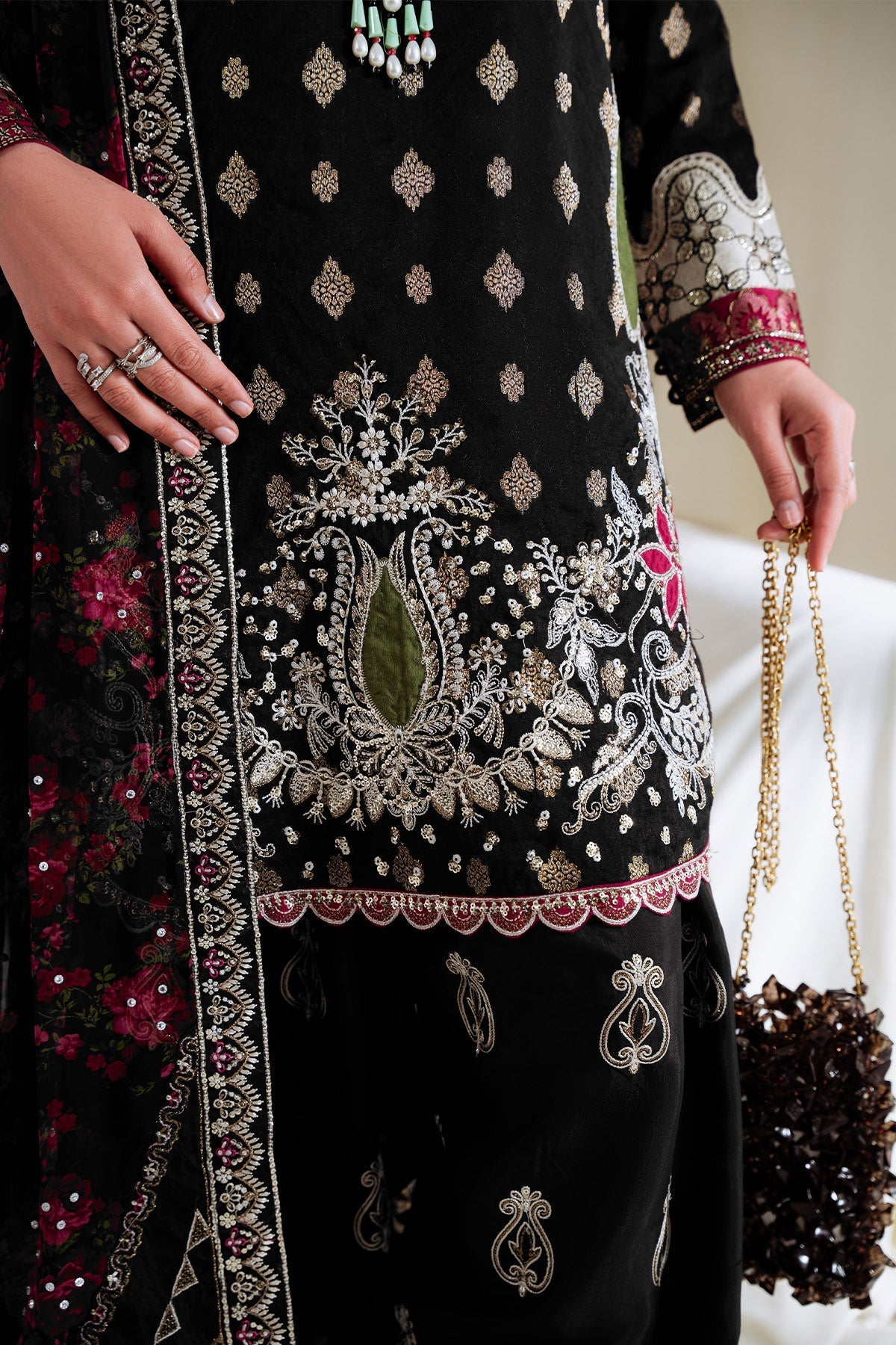 Nureh | Omara Formals | NEL-95 by Nureh - Designer Dress  - Type : Ladies Clothes - Available at Libayah - 100% Original 