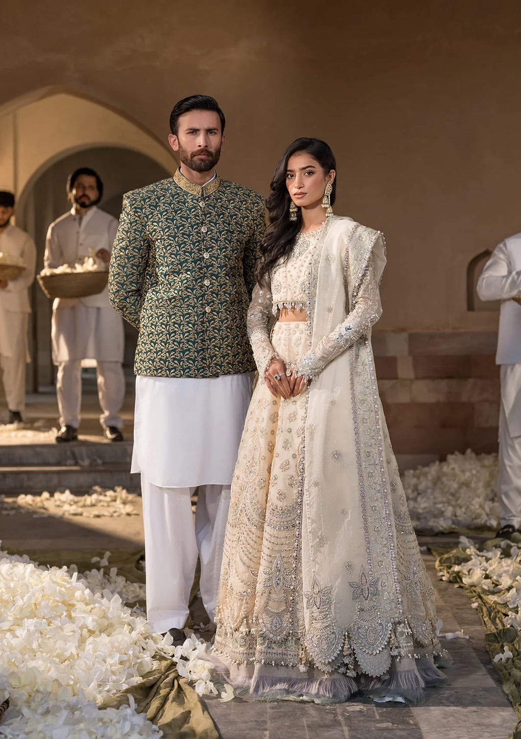 Elaf Premium | Formal Handwork Collection | EFH-06 GHAZAL by Elaf Premium - Designer Dress - Type: Ladies Clothes - Available at Libayah - 100% Original