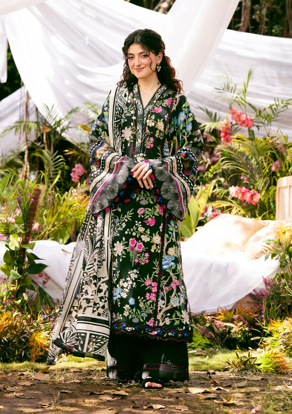 Elaf Premium | Prints 25 | EPS-8B ELAROSE by Elaf Premium - Designer Dress - Type: Ladies Clothes - Available at Libayah - 100% Original