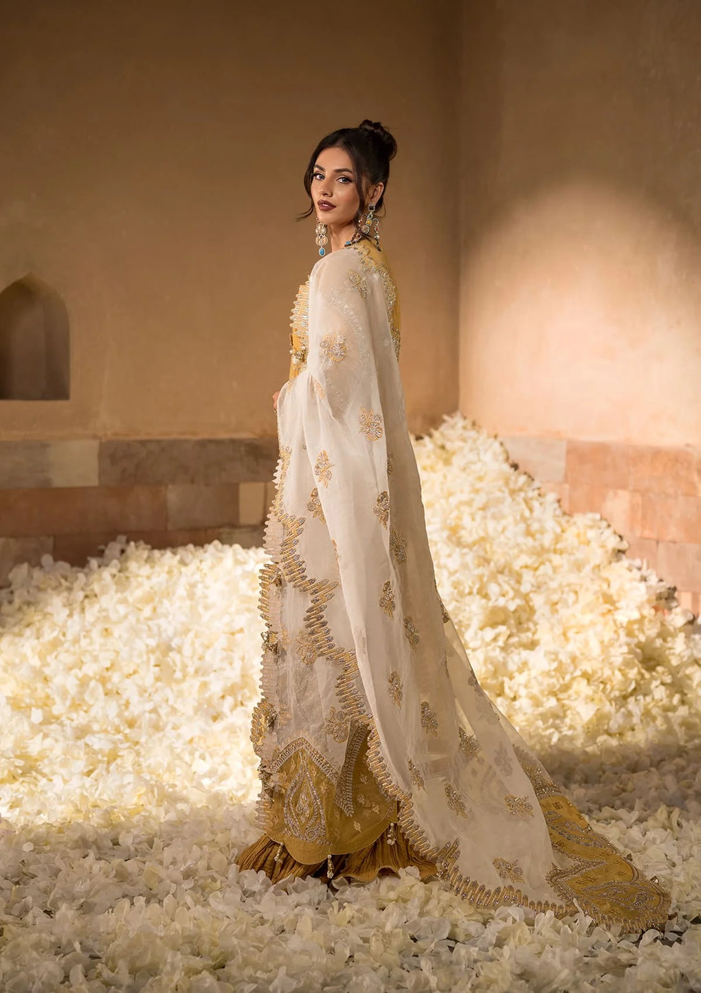 Elaf Premium | Formal Handwork Collection | EFH-07 SAHAR by Elaf Premium - Designer Dress - Type: Ladies Clothes - Available at Libayah - 100% Original