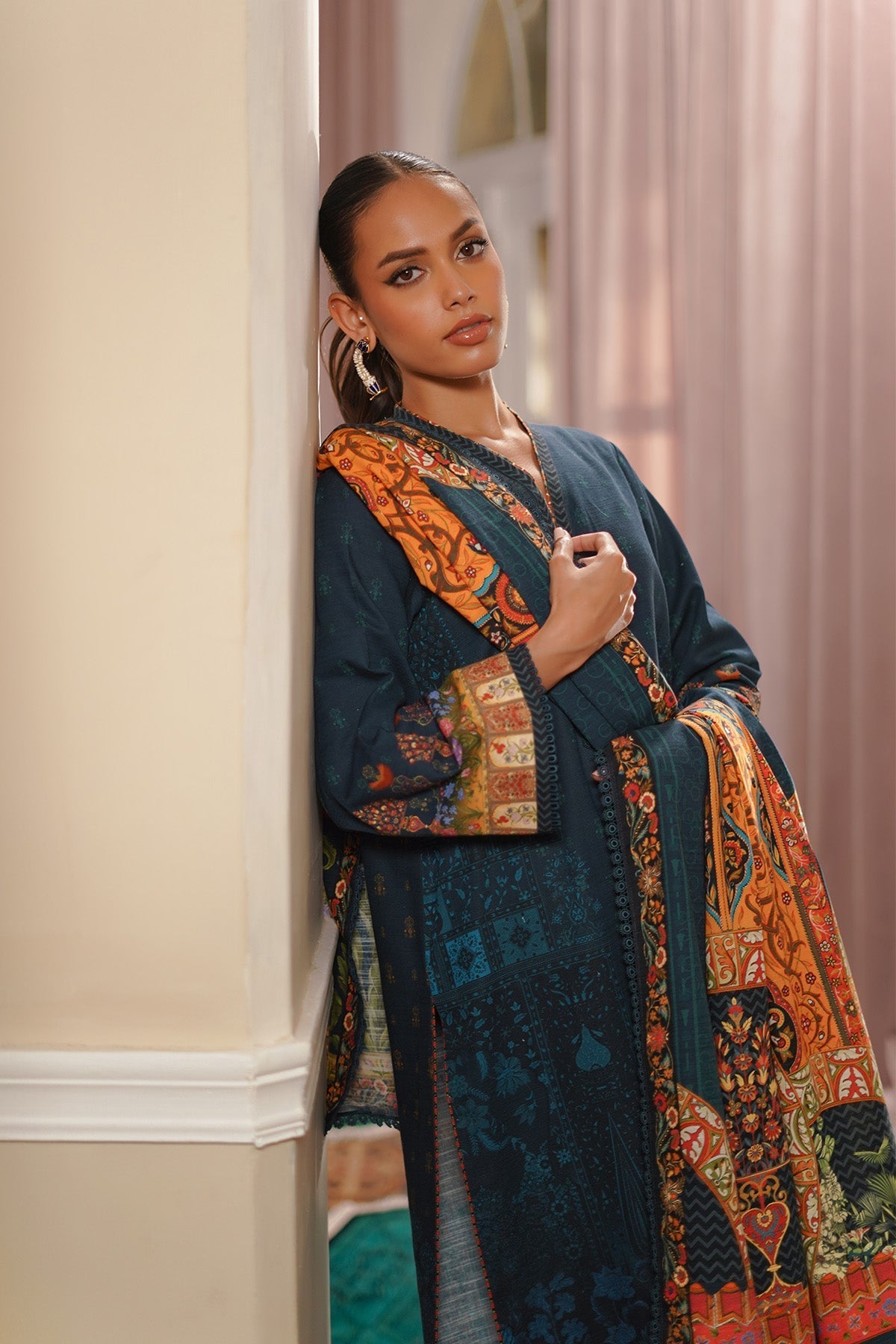 Sahar | Autumn Winter 2024 | Evergreen Charm by Sahar - Designer Dress - Type: Ladies Clothes - Available at Libayah - 100% Original