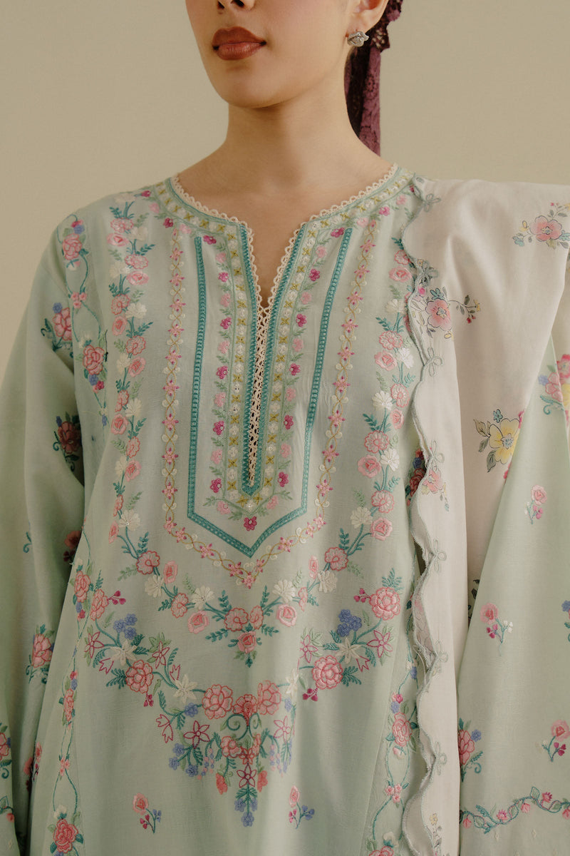 Zara Shahjahan | Coco Lawn 25 | Zeest-9A by Zara Sahjahan - Designer Dress - Type: Ladies Clothes - Available at Libayah - 100% Original