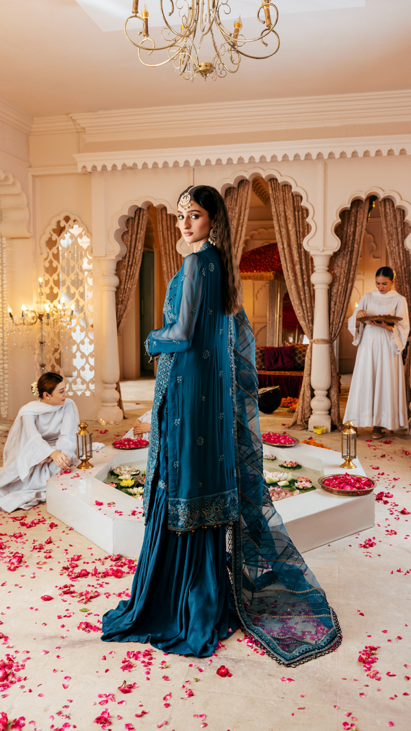 Zebtan | Zircon Wedding Formals | ZARTASHA ZQ-03 by Zebtan - Designer Dress - Type: Ladies Clothes - Available at Libayah - 100% Original