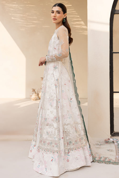 Farasha | Lu Zella Premium Formals 25 | Moonlight Mist by Farasha - Designer Dress  - Type : Ladies Clothes - Available at Libayah - 100% Original 