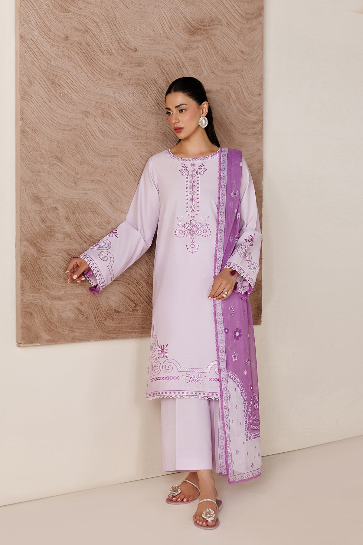 Farasha | Summer Melody 26 | Petal Violet by Farasha - Designer Dress  - Type : Ladies Clothes - Available at Libayah - 100% Original 