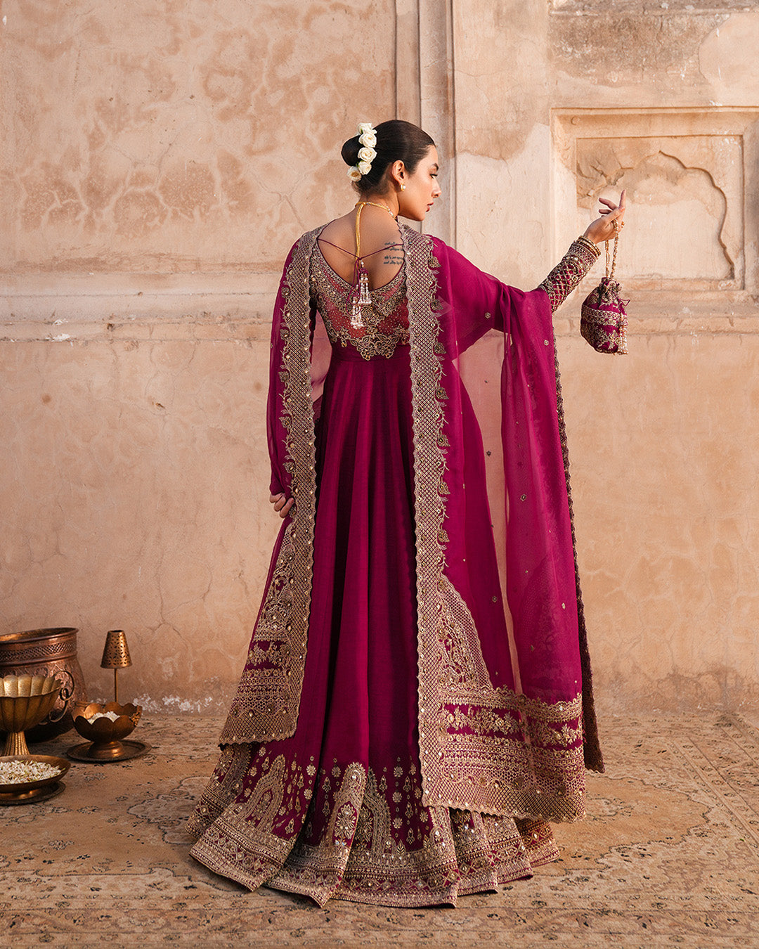 Faiza Saqlain | Zimmal Formals | Cassia by Faiza Saqlain - Designer Dress - Type: Ladies Clothes - Available at Libayah - 100% Original