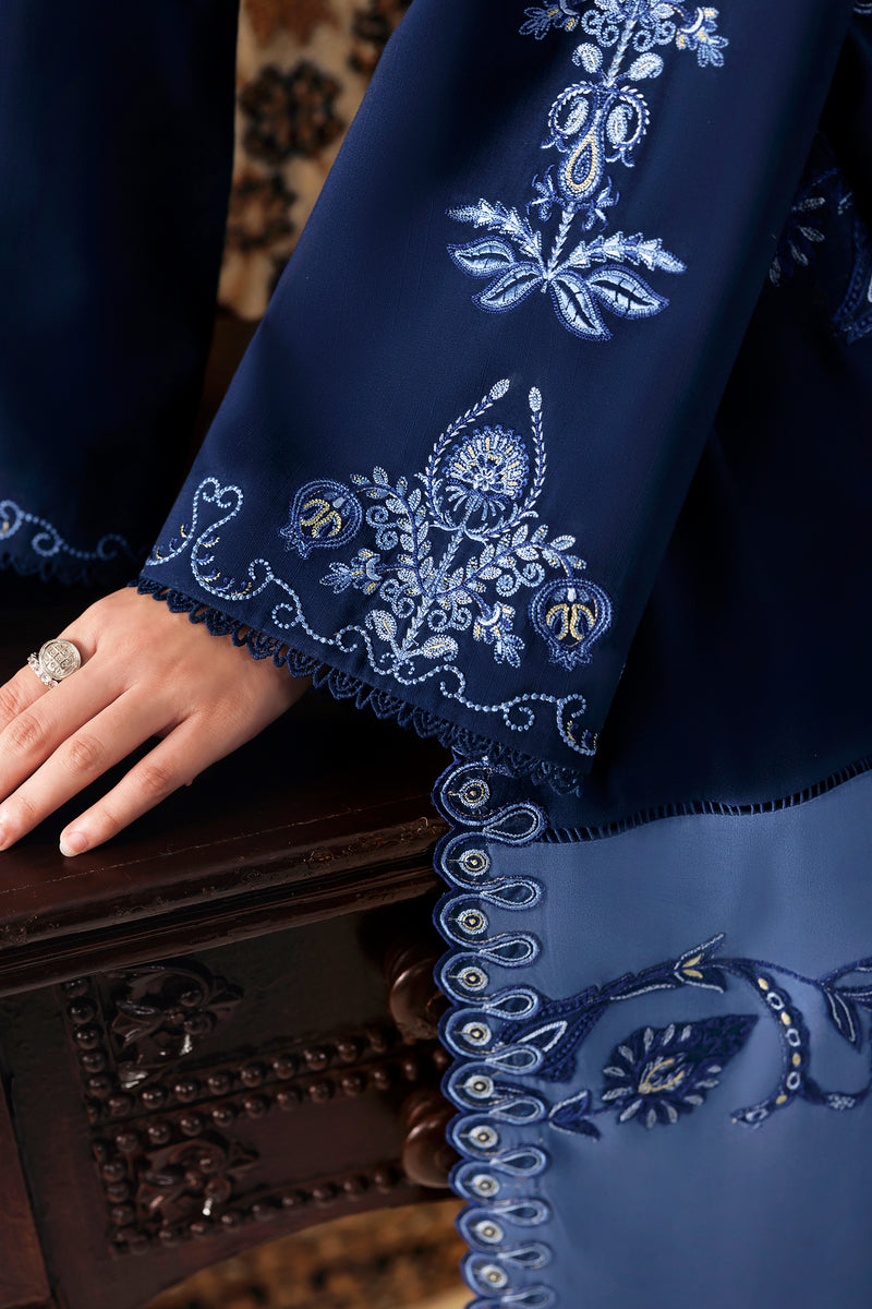 Qalamkar | Q Line Linen 26 | QLW-10 Seran by Qalamkar - Designer Dress  - Type : Ladies Clothes - Available at Libayah - 100% Original 