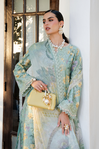 Aabyaan | Shezlin Chikankari 26 | TIVARA (AZ-03) by Aabyaan - Designer Dress - Type : Luxury Dress - Available at Libayah - 100% Original