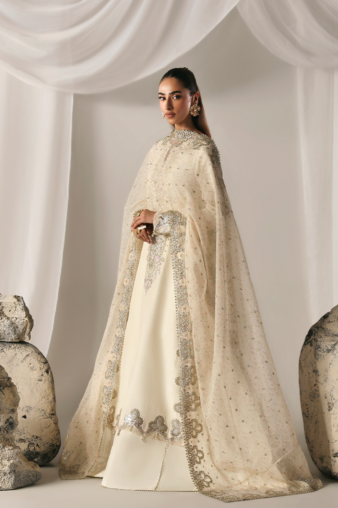 Emaan Adeel | Serein Luxe Silk | MISTY DAWN by Emaan Adeel - Designer Dress  - Type : Ladies Clothes - Available at Libayah - 100% Original 