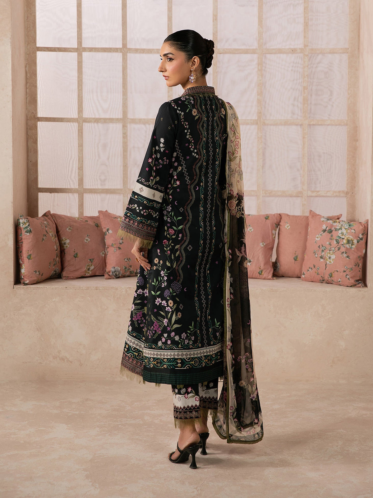 Gulaal | Syra Lawn 26 | Elina SKU D - 5 by Gulaal - Designer Dress  - Type : Ladies Clothes - Available at Libayah - 100% Original 