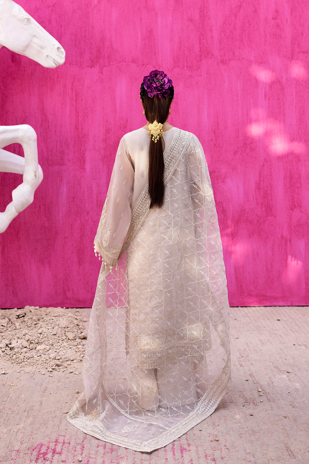 Emaan Adeel | The Empress Wedding Formals | LUMESSE by Emaan Adeel - Designer Dress  - Type : Ladies Clothes - Available at Libayah - 100% Original 