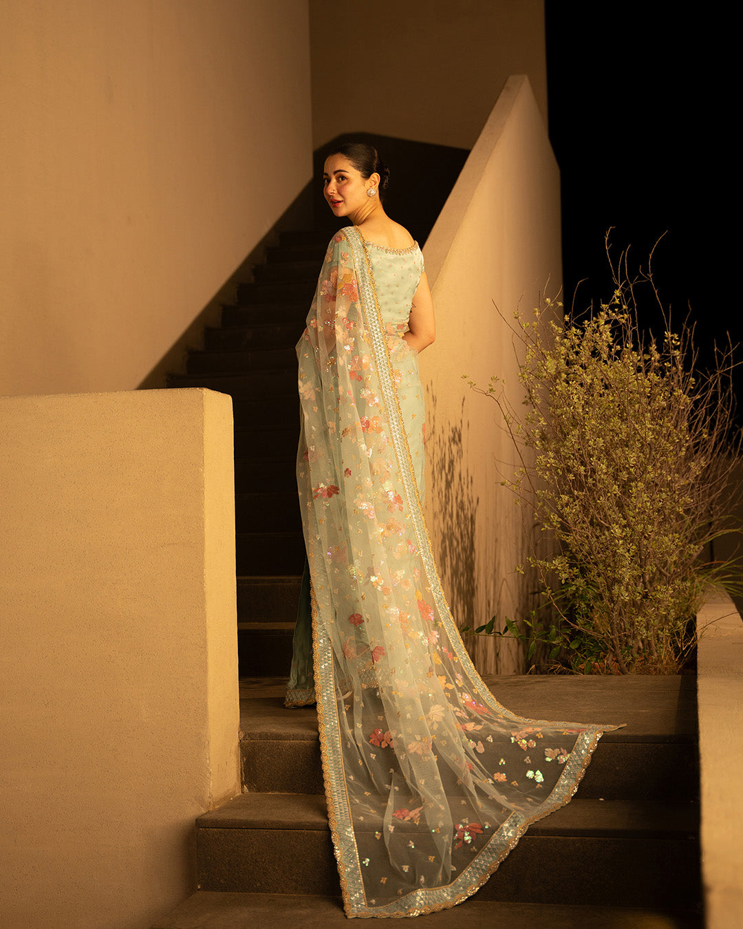 Faiza Saqlain | Reina Luxe | Nureet by Faiza Faisal - Designer Dress  - Type : Ladies Clothes - Available at Libayah - 100% Original 