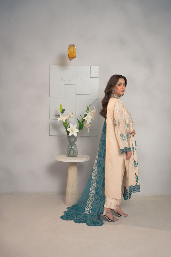 Fozia Khalid | Dilkash Festive Wear 25 | Rameen by Fozia Khalid - Designer Dress - Type : Ladies Clothes - Available at Libayah - 100% Original 