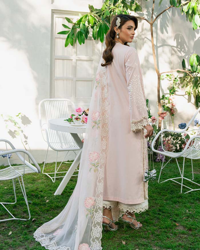Zevk | Flora Festive Lawn | LOTUS by Zevk - Designer Dress - Type: Ladies Clothes - Available at Libayah - 100% Original