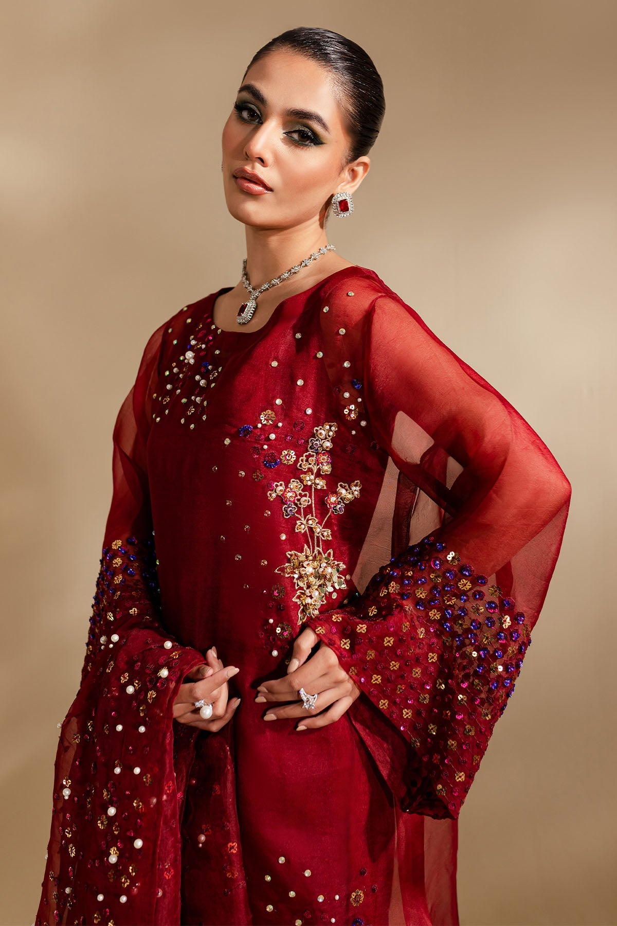 Nureh | Tiny Twinkles | LOVE STRUCK by Nureh - Designer Dress - Type: Luxury - Available at Libayah - 100% Original