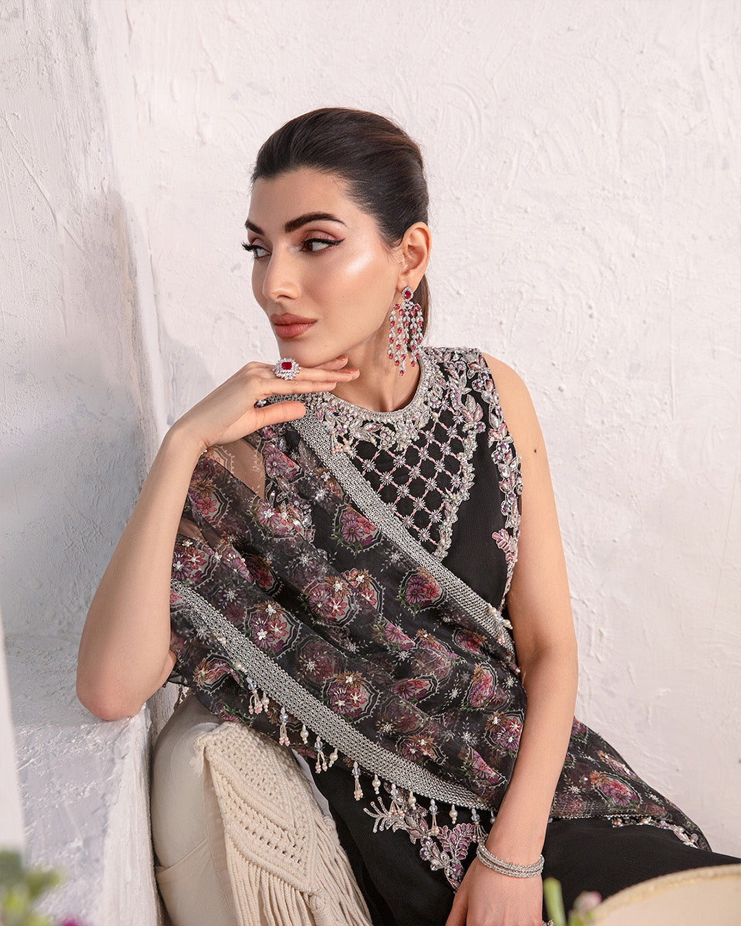 Faiza Saqlain | Lenora Luxury Pret | Cherine by Faiza Saqlain - Designer Dress - Type: Ladies Clothes - Available at Libayah - 100% Original