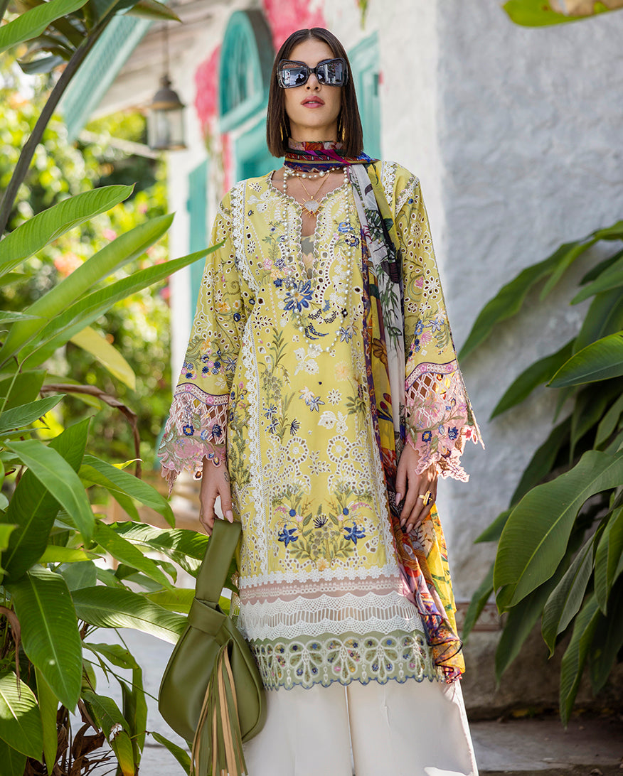 Esmel | Mon Tresor Luxe Lawn 26 | Belle Ame by Esmel - Designer Dress - Type : Luxury Dress - Available at Libayah - 100% Original