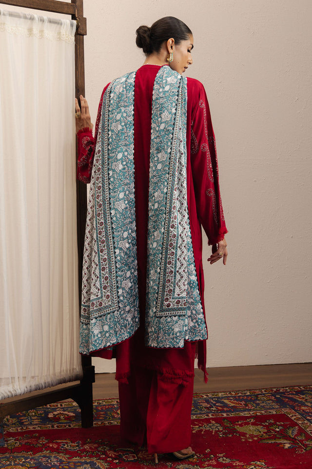 Zara Shahjahan | Festive 26 | MEHRIA by Zara Shahjahan - Designer Dress  - Type : Ladies Clothes - Available at Libayah - 100% Original 