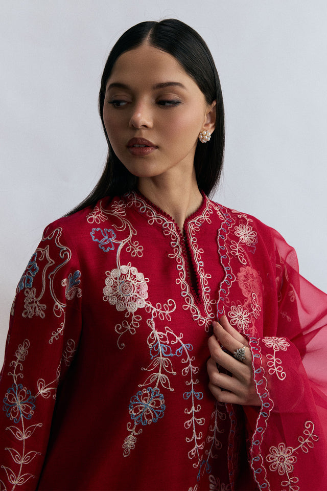 Zara Shahjahan | Festive 26 | Rangrez by Zara Shahjahan - Designer Dress  - Type : Ladies Clothes - Available at Libayah - 100% Original 
