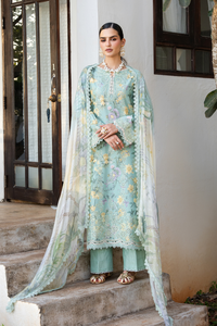 Aabyaan | Shezlin Chikankari 26 | TIVARA (AZ-03) by Aabyaan - Designer Dress - Type : Luxury Dress - Available at Libayah - 100% Original