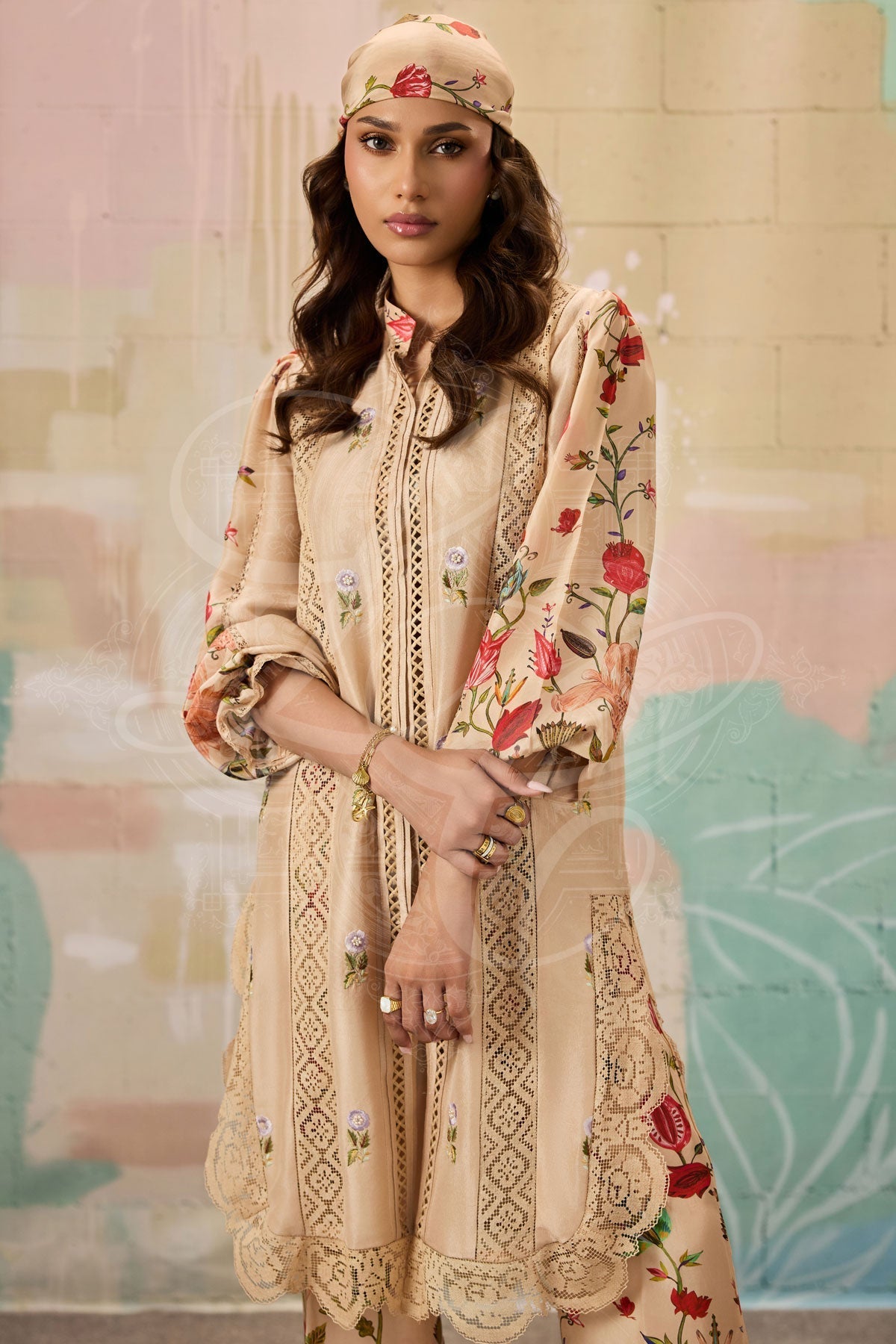 Afrozeh | Basic Pret 26 RTW | NACRE by Afrozeh - Designer Dress  - Type : Ladies Clothes - Available at Libayah - 100% Original 