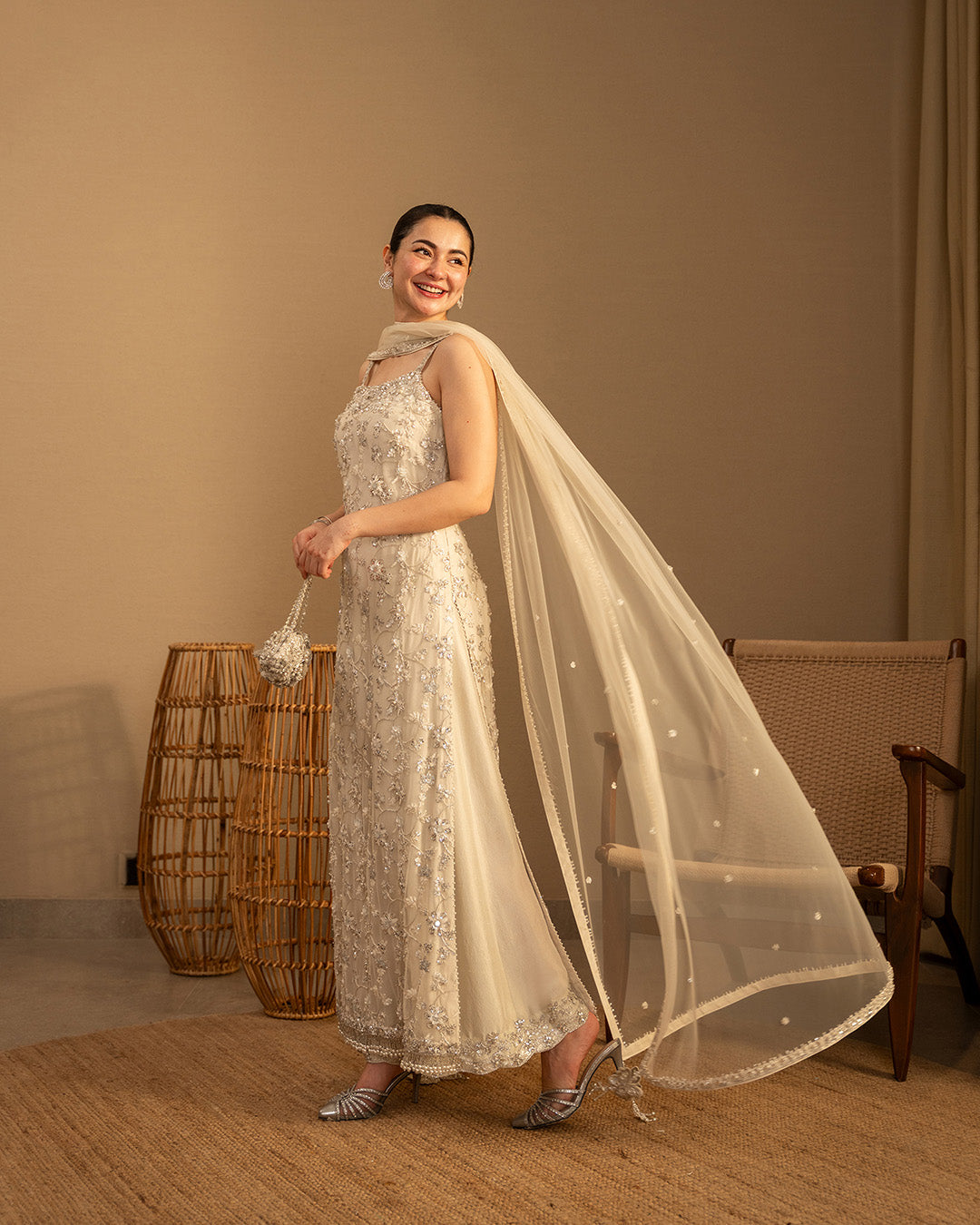 Faiza Saqlain | Reina Luxe | Penina by Faiza Saqlain - Designer Dress  - Type : Ladies Clothes - Available at Libayah - 100% Original 