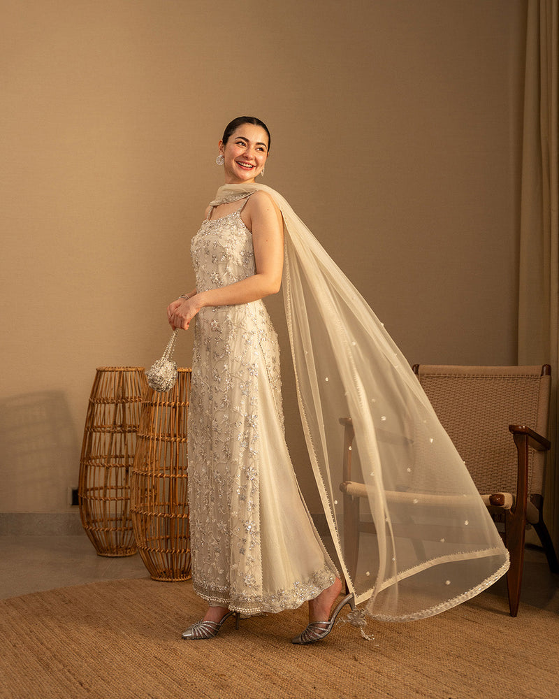 Faiza Saqlain | Reina Luxe | Penina by Faiza Saqlain - Designer Dress  - Type : Ladies Clothes - Available at Libayah - 100% Original 