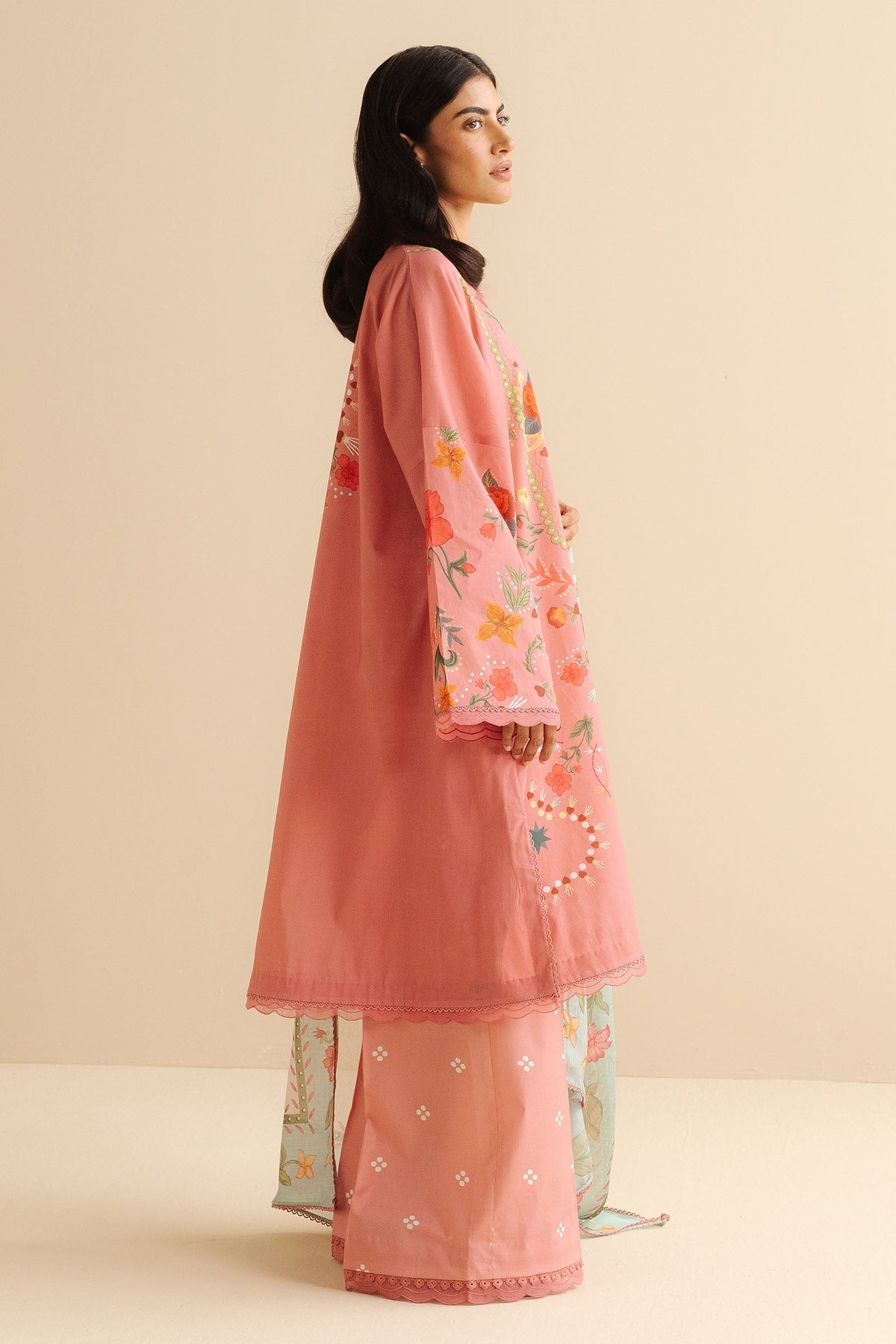 Zara Shahjahan | Coco Prints | Nyra-5B by Zara Shahjahan - Designer Dress - Type: Ladies Clothes - Available at Libayah - 100% Original