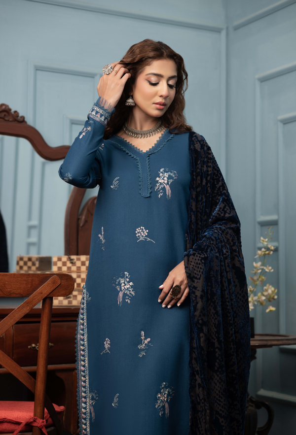 Humdum | Zouq 25 | D04 by Humdum - Designer Dress  - Type : Ladies Clothes - Available at Libayah - 100% Original 
