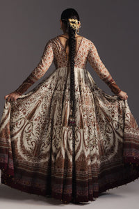 Zara Shahjahan | Anarkali 26 | Shahkar-D3 - Designer Dress - Type : Ladies Clothes - Available at Libayah - 100% Original