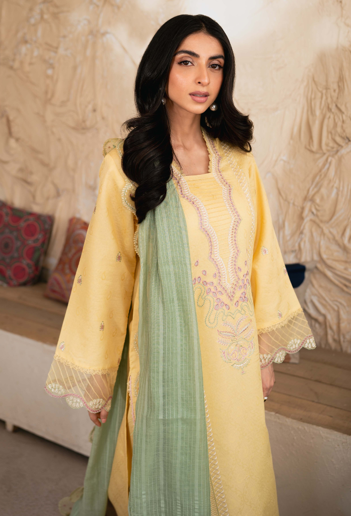 Humdum | Mirha Lawn 25 | Mirha - D09 by Humdum - Designer Dress - Type: Ladies Clothes - Available at Libayah - 100% Original