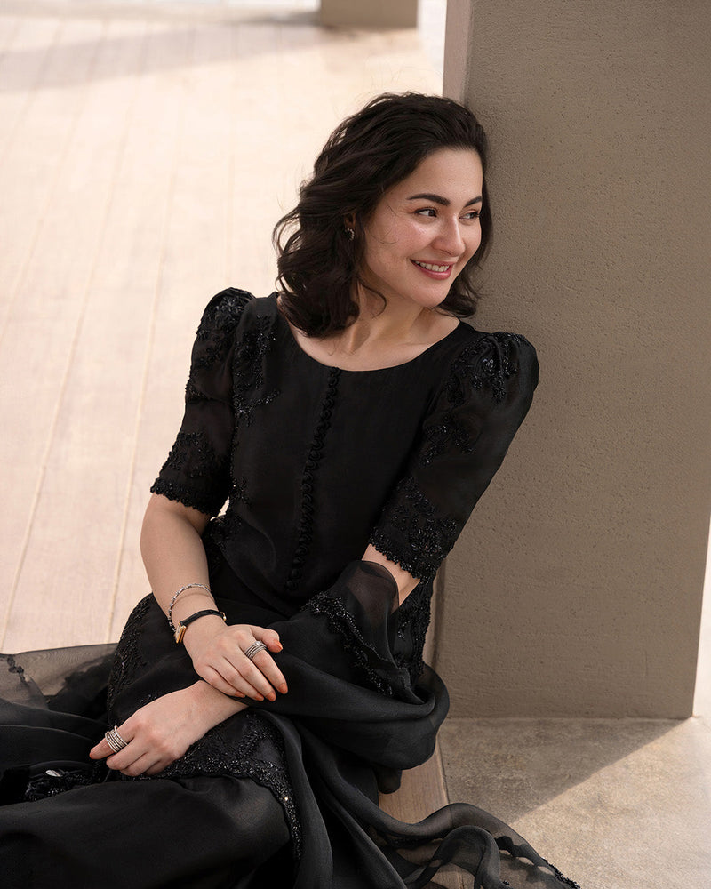 Faiza Saqlain | Reina Luxe | Temirah by Faiza Saqlain - Designer Dress  - Type : Ladies Clothes - Available at Libayah - 100% Original 