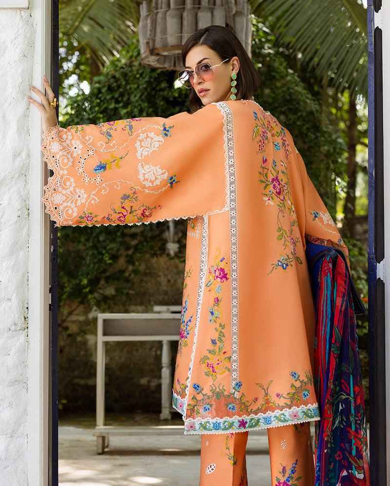 Esmel | Mon Tresor Luxe Lawn 26 | Que Sera Sera by Esmel - Designer Dress - Type : Luxury Dress - Available at Libayah - 100% Original