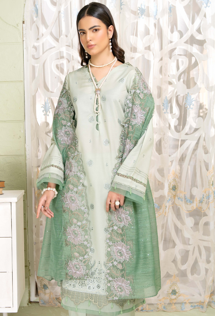 Humdum | Baad e Baharan Lawn | Baad e Baharan - D05 by HumDum - Designer Dress - Type: Ladies Clothes - Available at Libayah - 100% Original