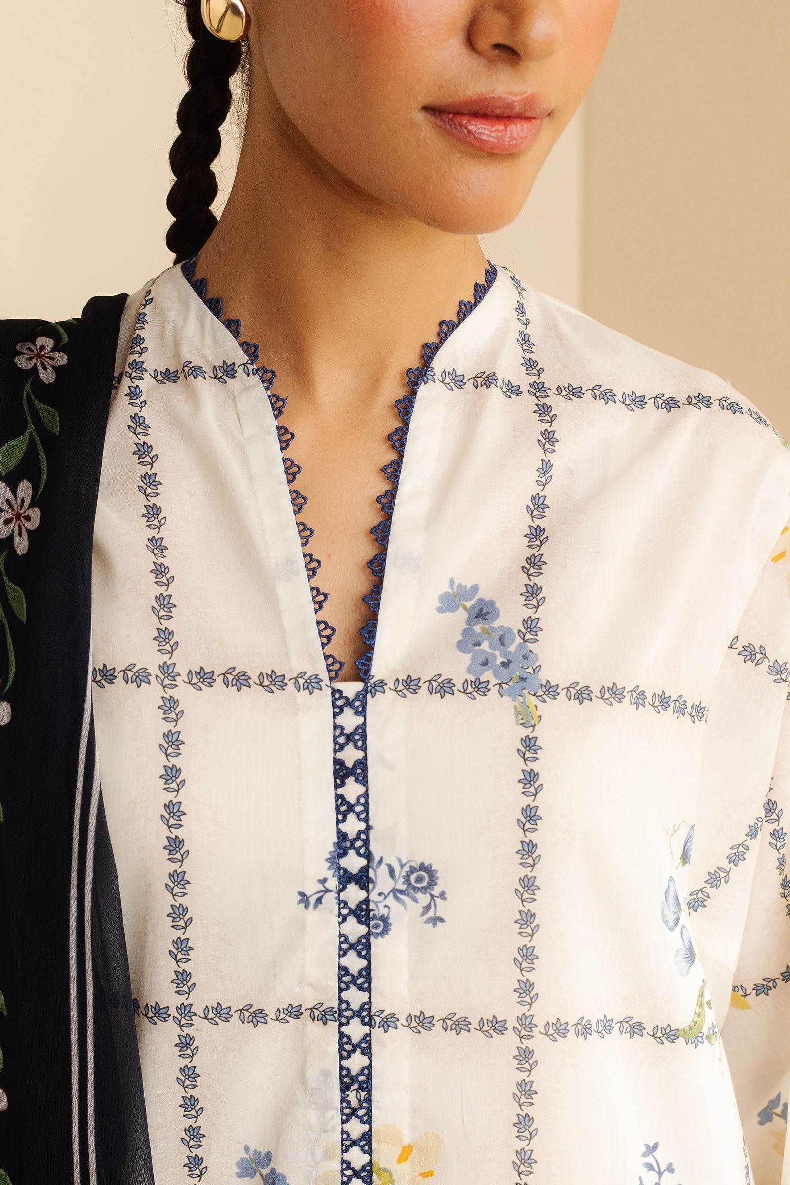 Zara Shahjahan | Coco Prints | Luna-10A by Zara Shahjahan - Designer Dress - Type: Ladies Clothes - Available at Libayah - 100% Original