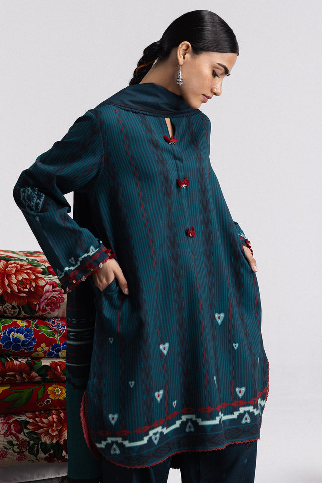 Zara ShahJahan | Coco Prints Winter 26 | Leela-10B by Zara ShahJahan - Designer Dress  - Type : Ladies Clothes - Available at Libayah - 100% Original 