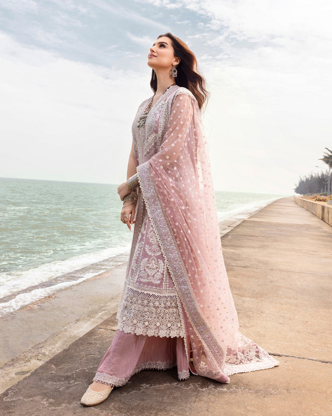 Faiza Saqlain | Zinnia Lawn 25 | Amaryllis by Faiza Saqlain - Designer Dress - Type: Ladies Clothes - Available at Libayah - 100% Original