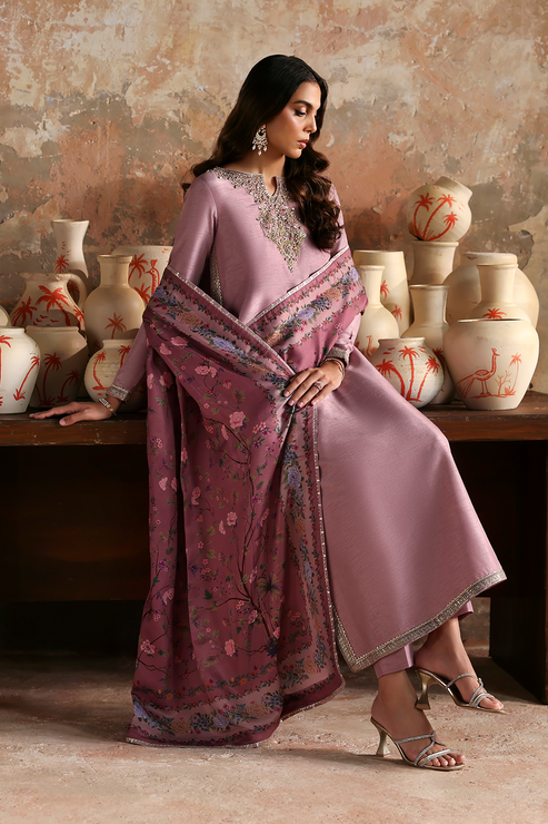 Emaan Adeel | Afsana e Silk | ZAREEN by Emaan Adeel - Designer Dress - Type : Ladies Clothes - Available at Libayah - 100% Original 