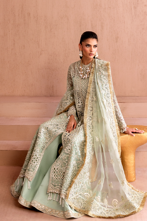 Emaan Adeel | Clay Couture | ZARVE by Emaan Adeel - Designer Dress  - Type : Ladies Clothes - Available at Libayah - 100% Original 
