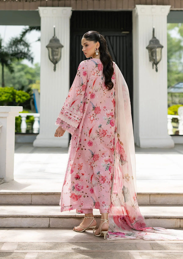 Elaf Premium | Signature Embroidered Lawn with Chiffon Collection 26 | ESG-4B MIRA by Elaf Premium - Designer Dress  - Type : Ladies Clothes - Available at Libayah - 100% Original 
