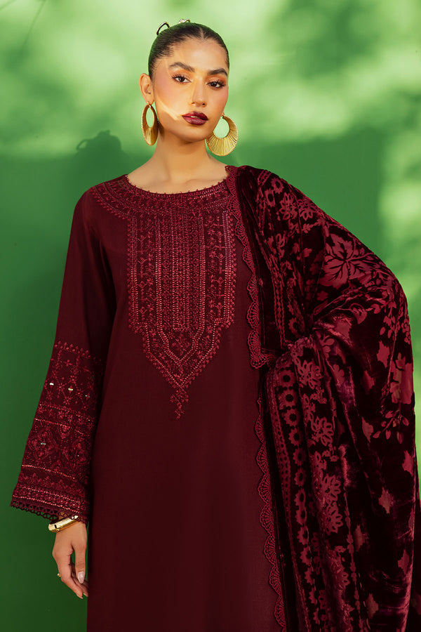 Nureh | Exclusive Leather Peach | NE-189 by Nureh - Designer Dress  - Type : Ladies Clothes - Available at Libayah - 100% Original 