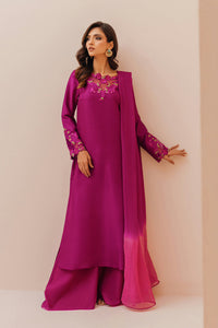 Mina Hasan | Signature Pret | Magenta Garden - by Libayah - Registered Vendor of : Mina Hasan - 100% Original Designer Dress