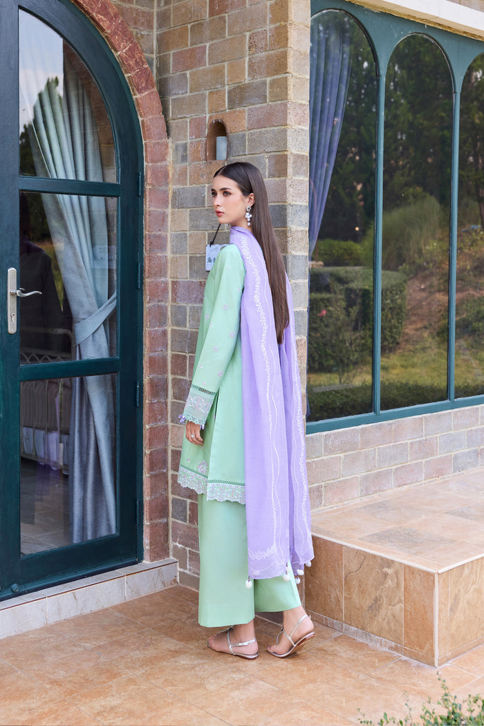 Farasha | Sorine Summer 26 | Aqua Cloud by Farasha - Designer Dress  - Type : Ladies Clothes - Available at Libayah - 100% Original 