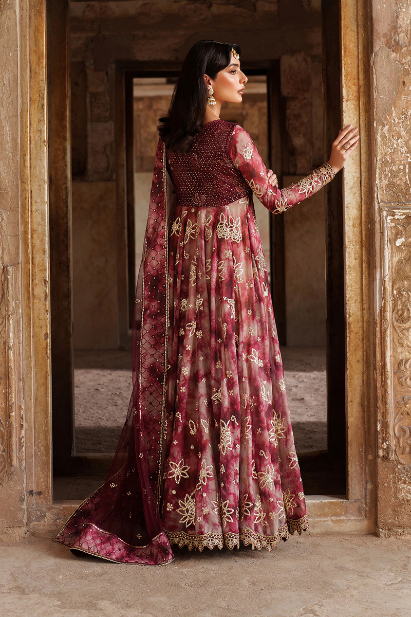 Iznik | Festive Formal | UE-533 Printed Chiffon by Iznik - Designer Dress  - Type : Ladies Clothes - Available at Libayah - 100% Original 